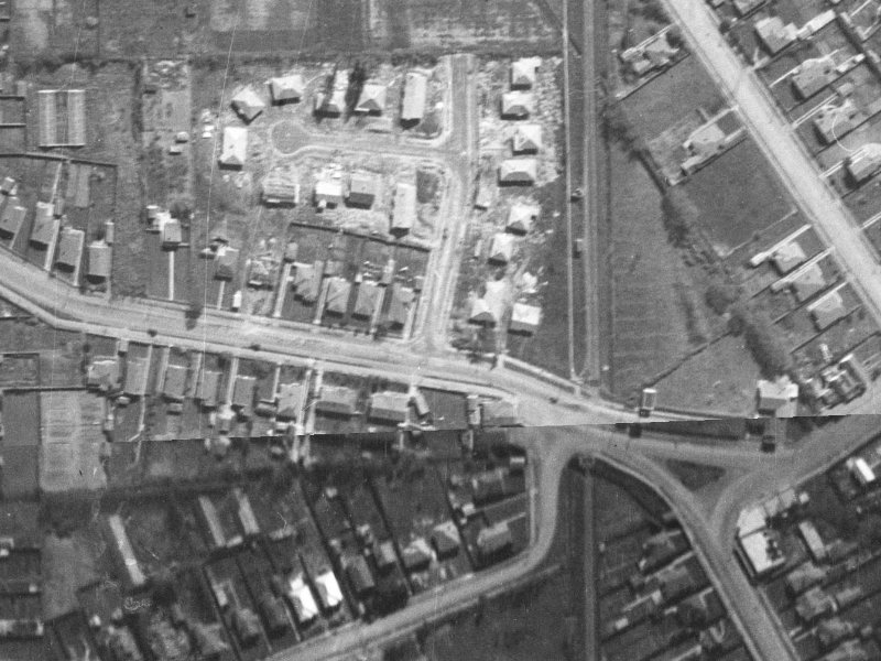 4 Westholme Street from the air, 1940-1944