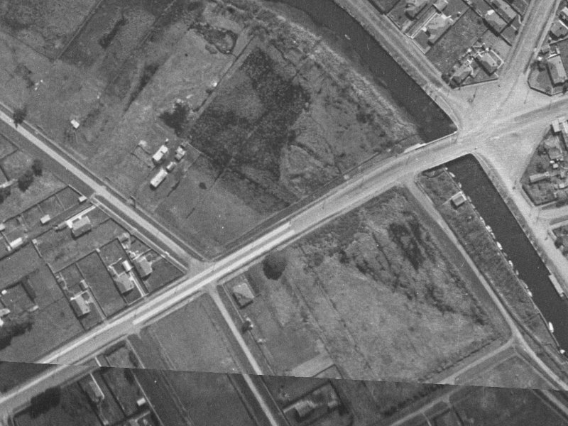 651 Pages Road from the air, 1940-1944