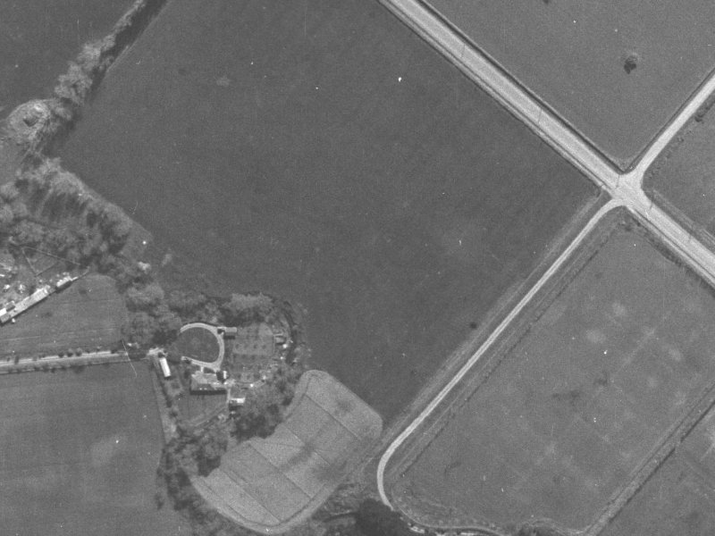 6B Westburn Terrace from the air, 1940-1944
