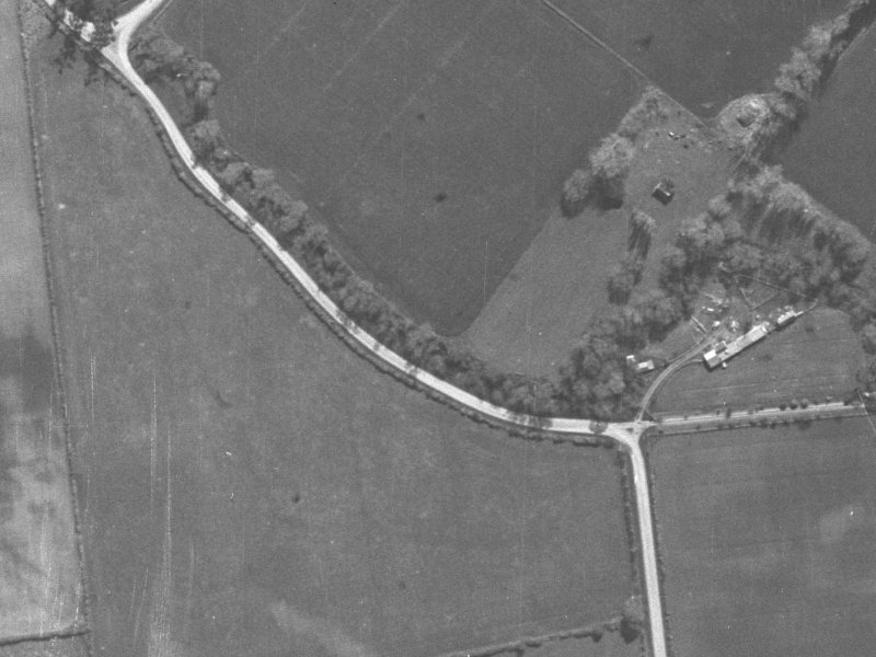 Westburn Terrace from the air, 1940-1944
