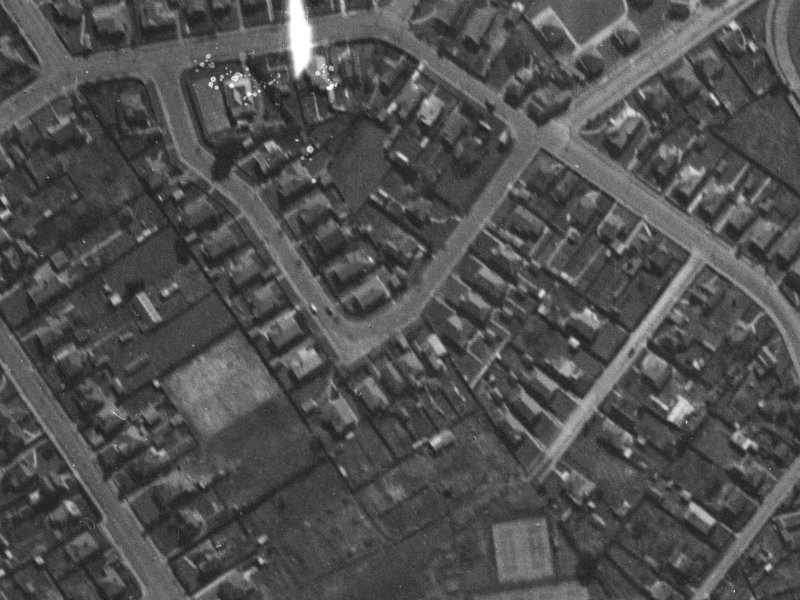 28 Massey Crescent from the air, 1940-1944