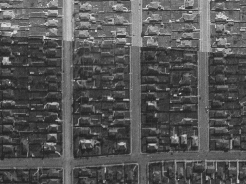 1/39 Cleveland Street from the air, 1940-1944