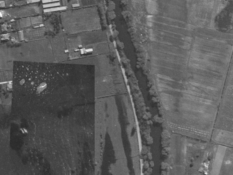205 Locksley Avenue from the air, 1940-1944