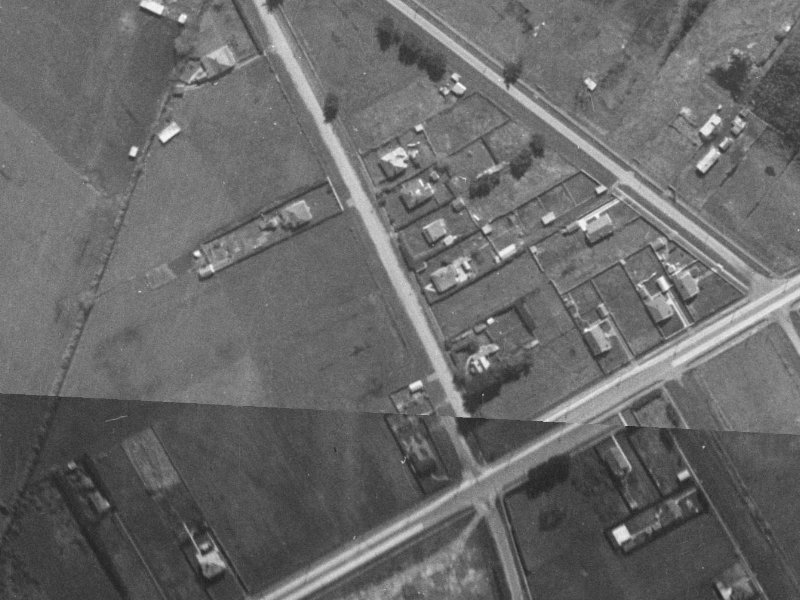 113 Bexley Road from the air, 1940-1944