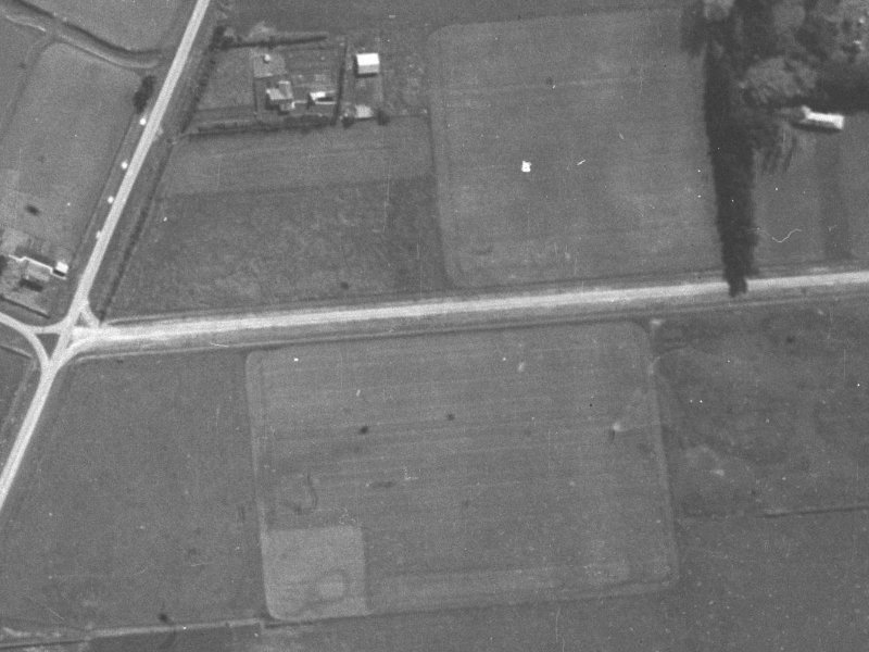 43–45 Merrin Street from the air, 1940-1944