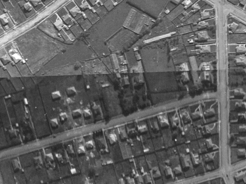 15B Taylors Avenue from the air, 1940-1944