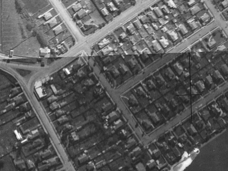 49 Strowan Road from the air, 1940-1944