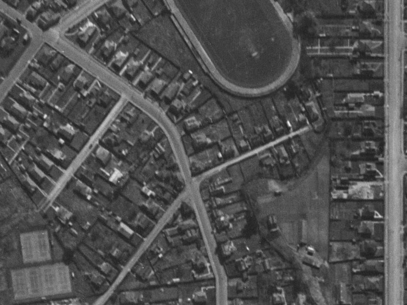 73 Dover Street from the air, 1940-1944