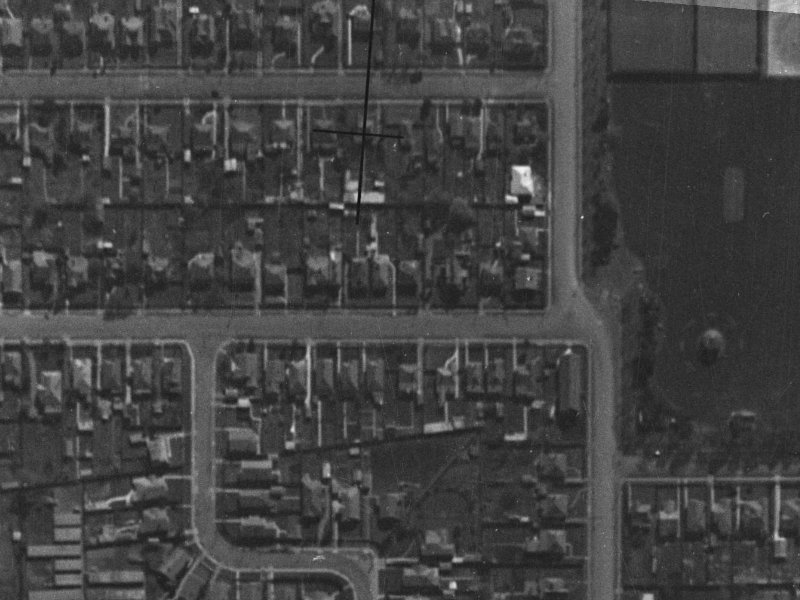 49 Winton Street from the air, 1940-1944