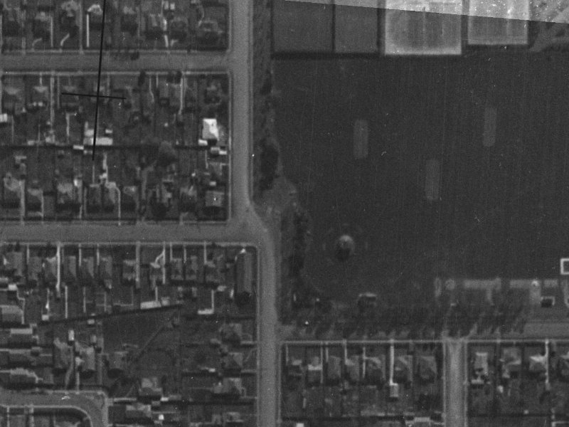 Winton Street from the air, 1940-1944