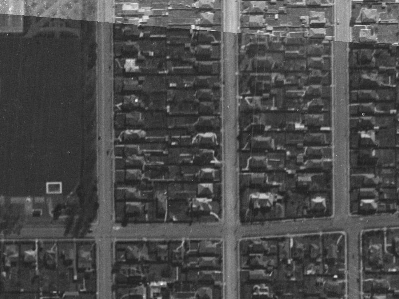 217 Geraldine Street from the air, 1940-1944