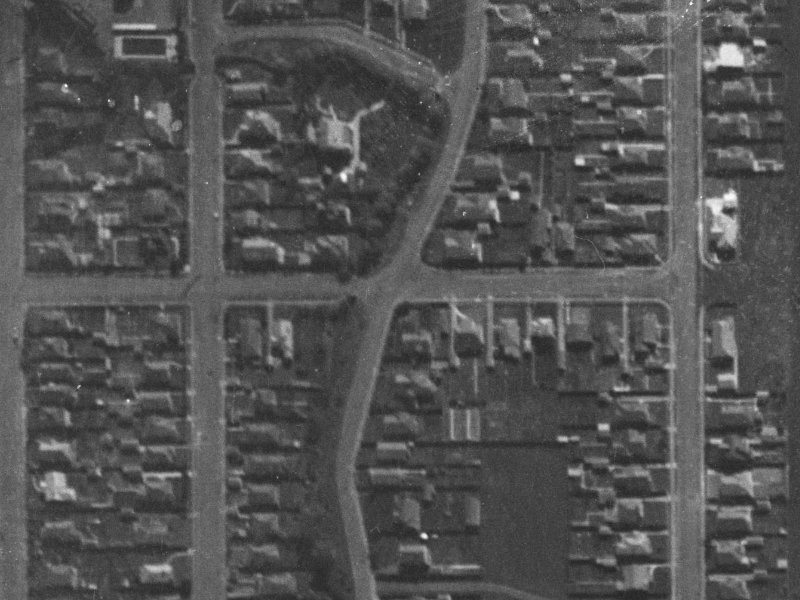 48-54 Warden Street from the air, 1940-1944