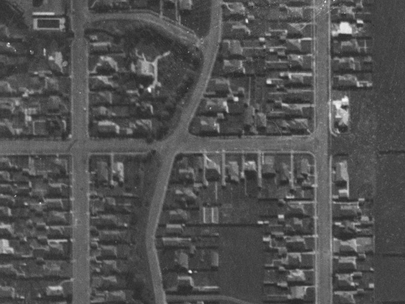 54 Warden Street from the air, 1940-1944