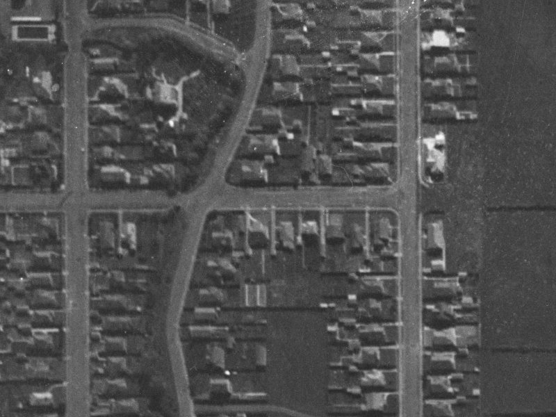 56 Warden Street from the air, 1940-1944