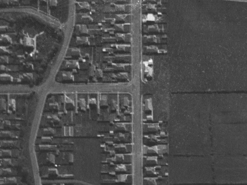 66 Warden Street from the air, 1940-1944
