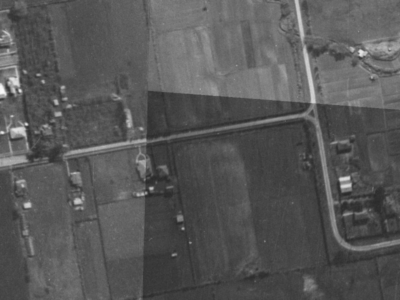 58 Coopers Road from the air, 1940-1944