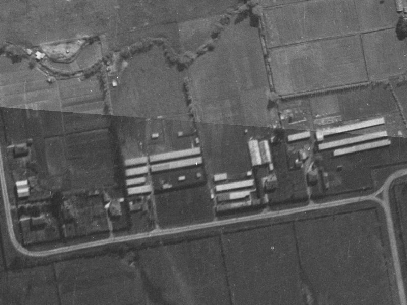 61 Birchfield Avenue from the air, 1940-1944