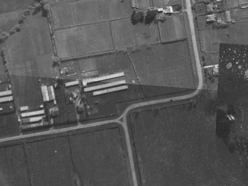 50-52 Cheam Street from the air, 1940-1944