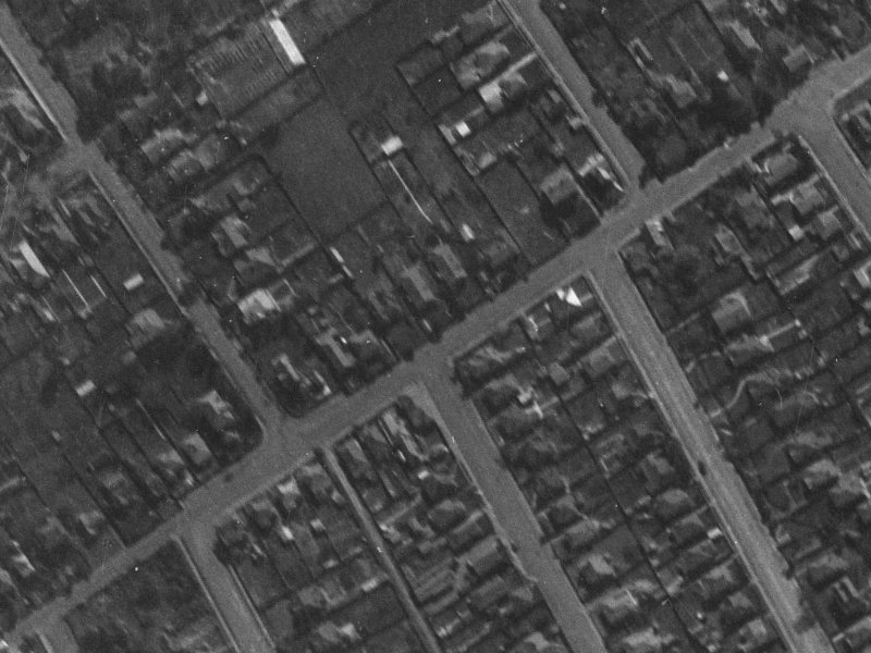 97 St Albans Street from the air, 1940-1944