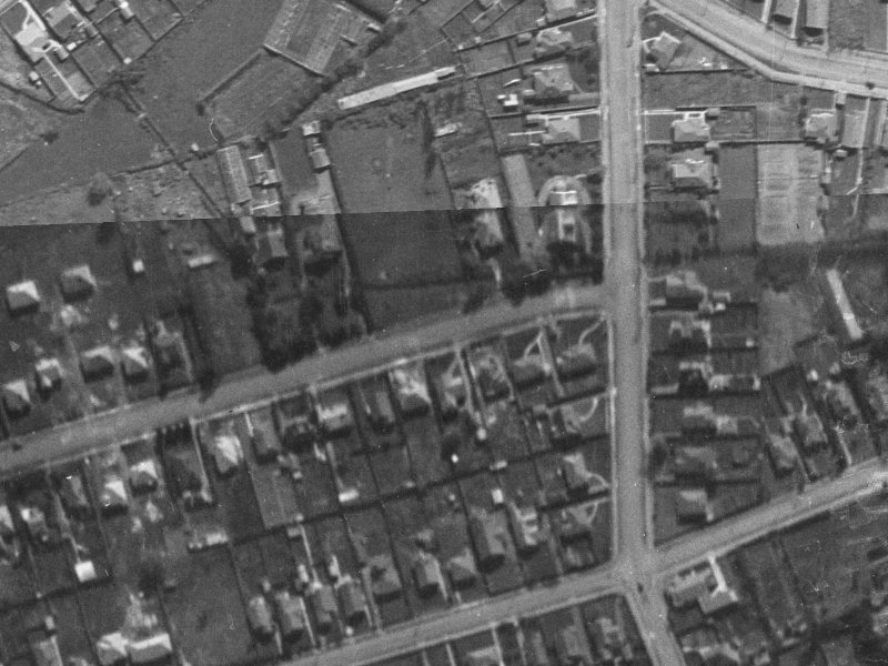 8 Taylors Avenue from the air, 1940-1944