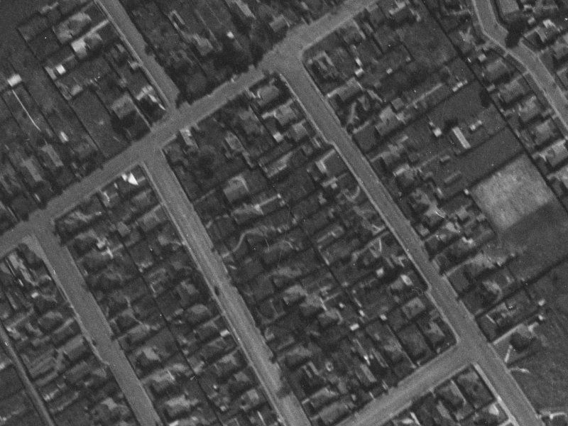 28 Albany Street from the air, 1940-1944