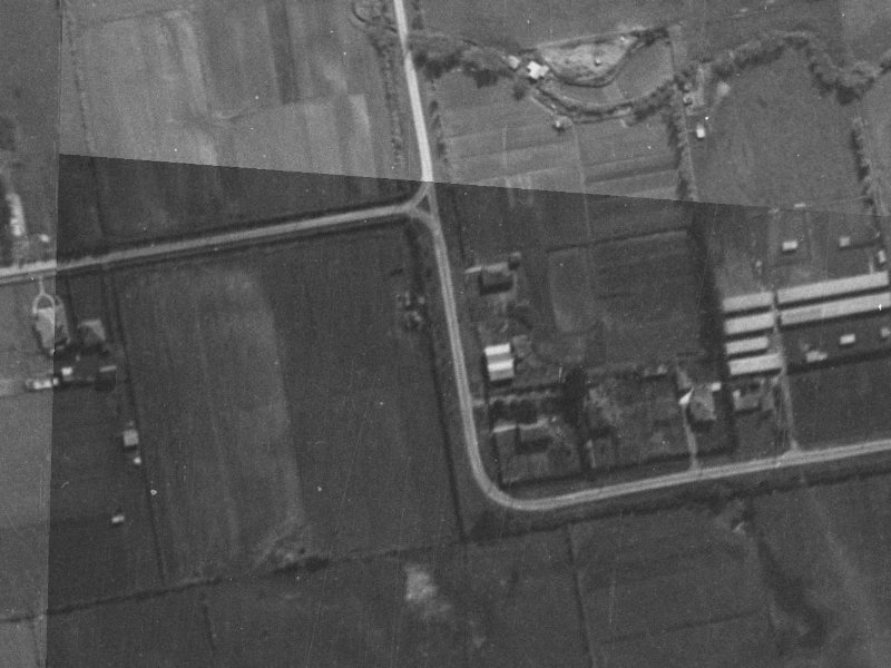 181A Gayhurst Road from the air, 1940-1944