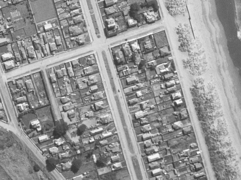 61C Oram Avenue from the air, 1940-1944