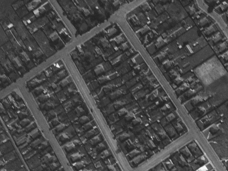 32D Albany Street from the air, 1940-1944