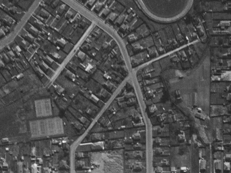 Trafalgar Street from the air, 1940-1944
