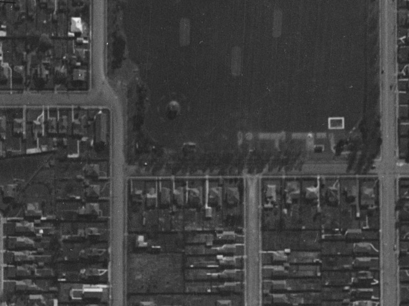 18 Edward Avenue from the air, 1940-1944