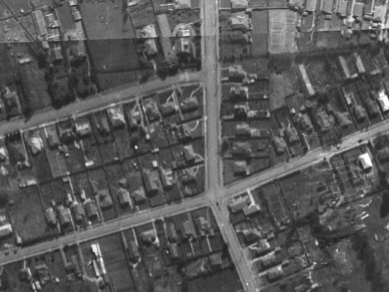 85 Idris Road from the air, 1940-1944