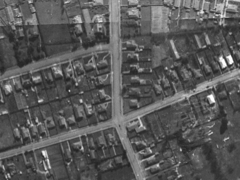 96 Idris Road from the air, 1940-1944