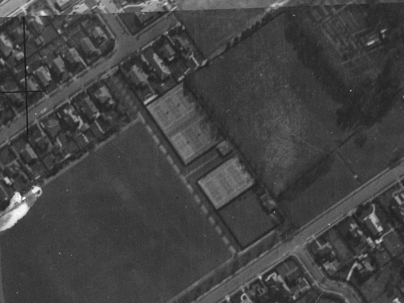 81 Heaton Street from the air, 1940-1944
