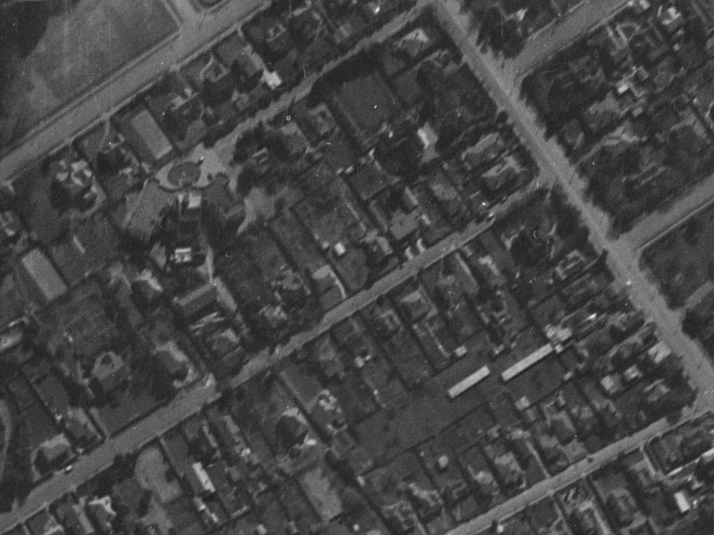 227 Papanui Road from the air, 1940-1944