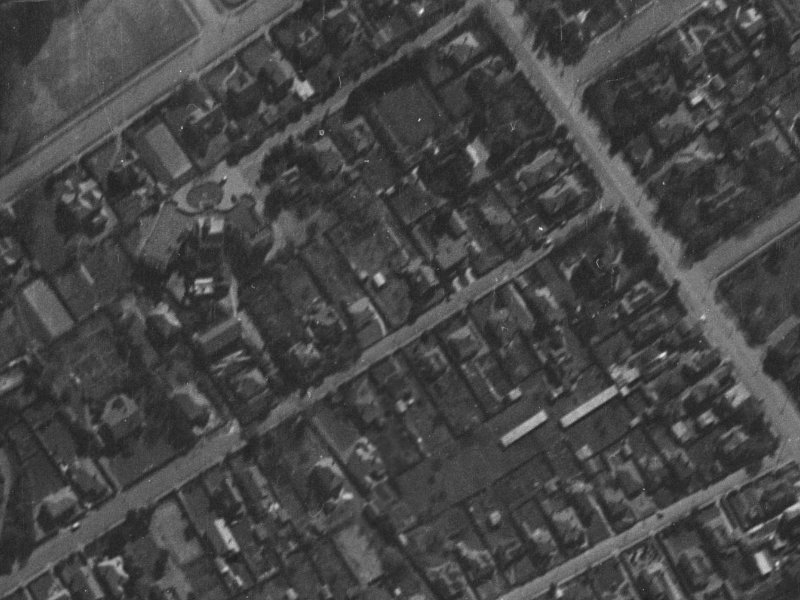 2 McDougall Avenue from the air, 1940-1944