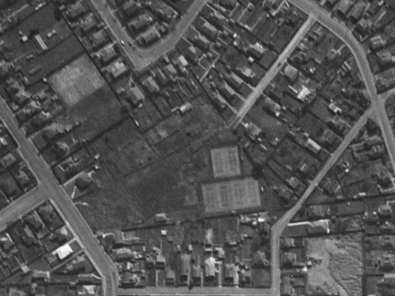 21 Coles Place from the air, 1940-1944