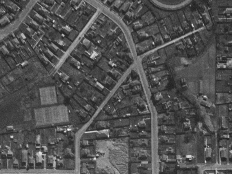54 Dover Street from the air, 1940-1944