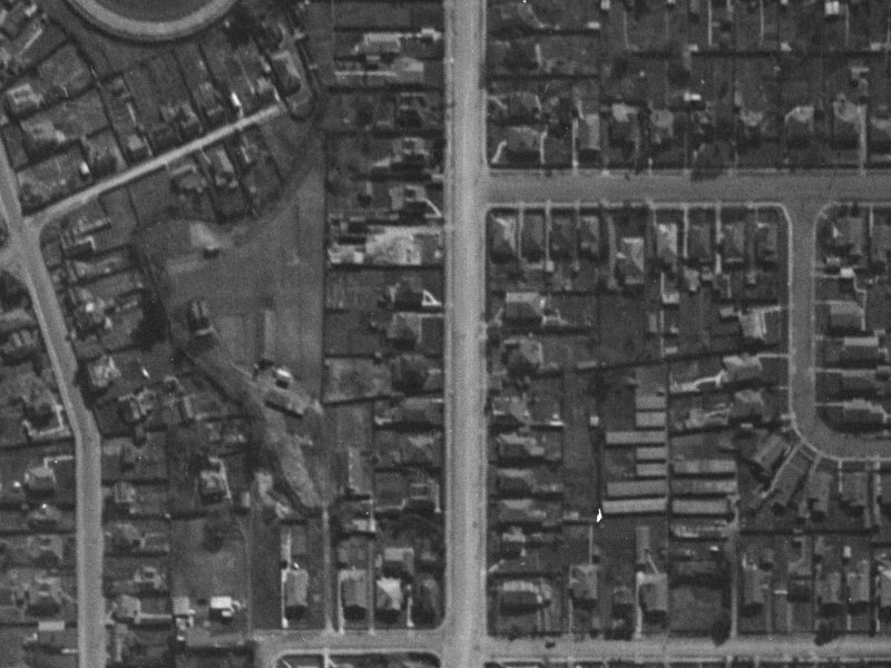 51A Cranford Street from the air, 1940-1944