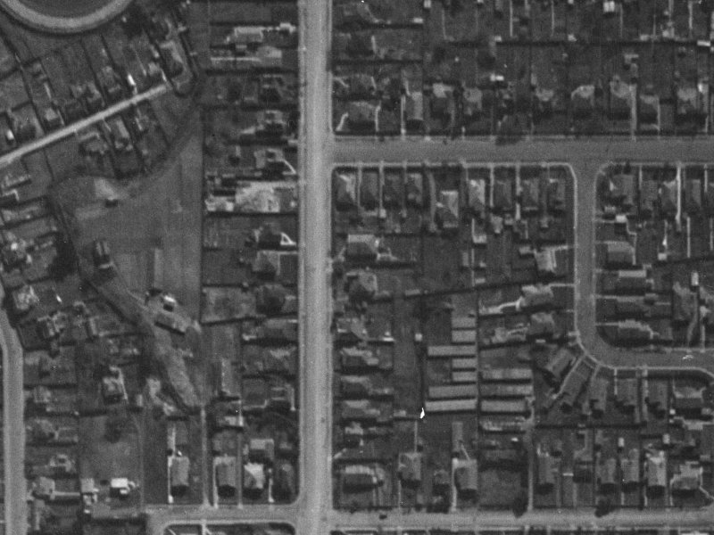 50 Cranford Street from the air, 1940-1944