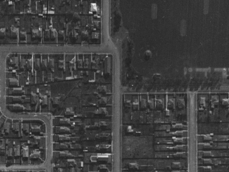 611 Madras Street from the air, 1940-1944