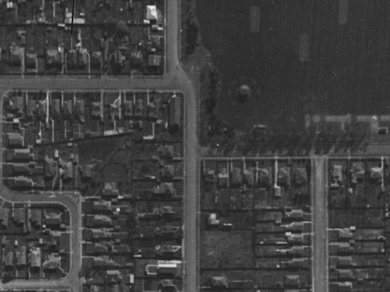 49 Edward Avenue from the air, 1940-1944