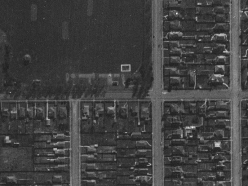 14 Edward Avenue from the air, 1940-1944