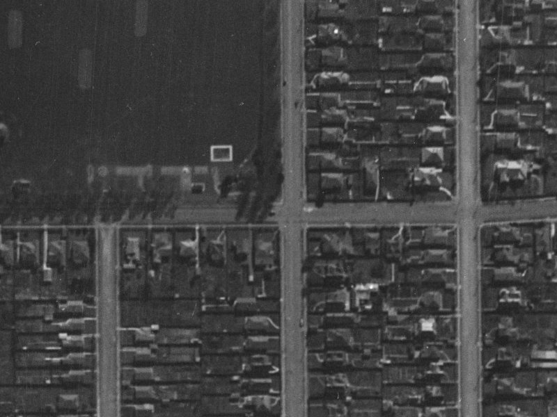 36-44 Edward Avenue from the air, 1940-1944