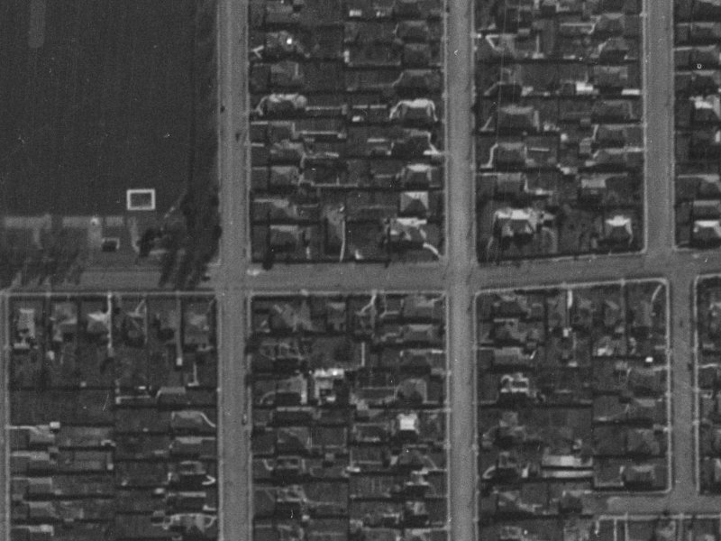 Edward Avenue from the air, 1940-1944