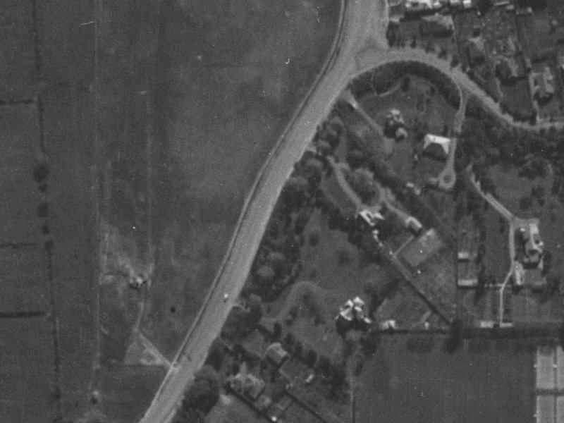 136 North Parade from the air, 1940-1944
