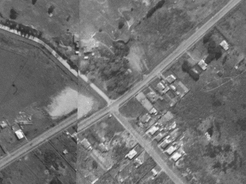 198A Wainoni Road from the air, 1940-1944