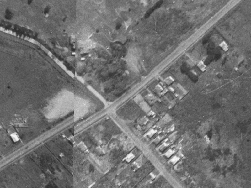 198 Wainoni Road from the air, 1940-1944
