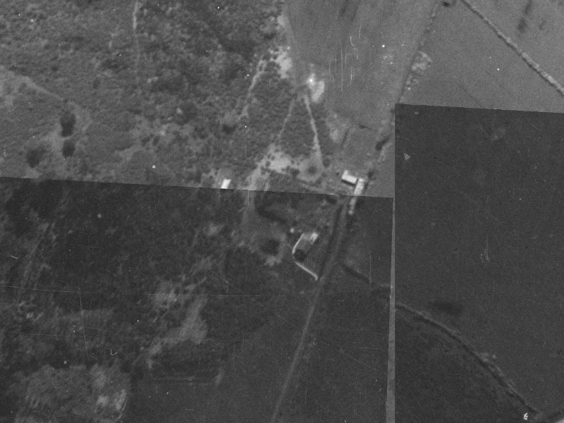 23 Corhampton Street from the air, 1940-1944