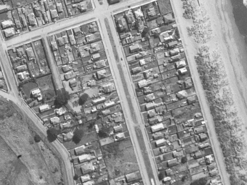 74 Oram Avenue from the air, 1940-1944