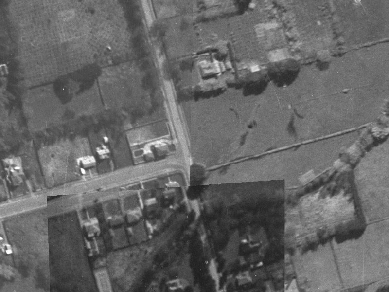 224 Clyde Road from the air, 1940-1944